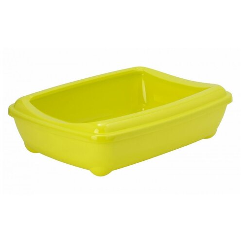 Открытый туалет для кошек Moderna Arist-O-Tray + Rim Jumbo moderna туалет лоток средний с рамкой artist medium rim 42х30х12см лимонно желтый arist o tray rim 42cm medium