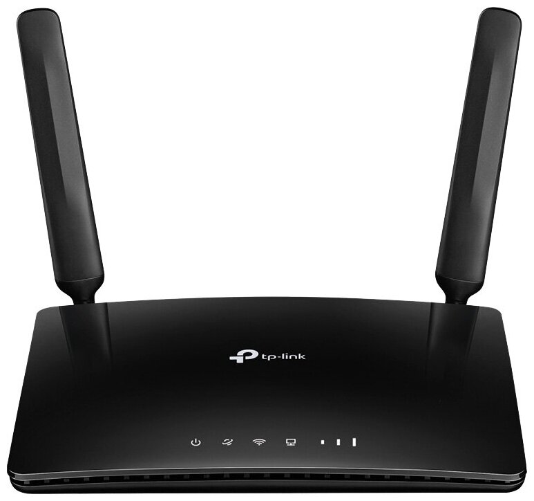 Роутер TP-Link TL-MR150 300Mbps Wireless N 4G LTE Router, 3x10/100 Mbps LAN ports, 1x10/100 Mbps LAN/WAN Port, 1xMicro SIM CardSlot, 2×Detachable External 4G LTE Antennas, Connect up to 32 wireless devices, V2
