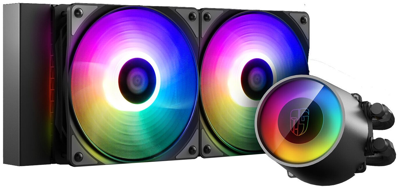 Система жидкостного охлаждения DeepCool Castle 240 RGB V2 (DP-GS-H12AR-CSL240V2)