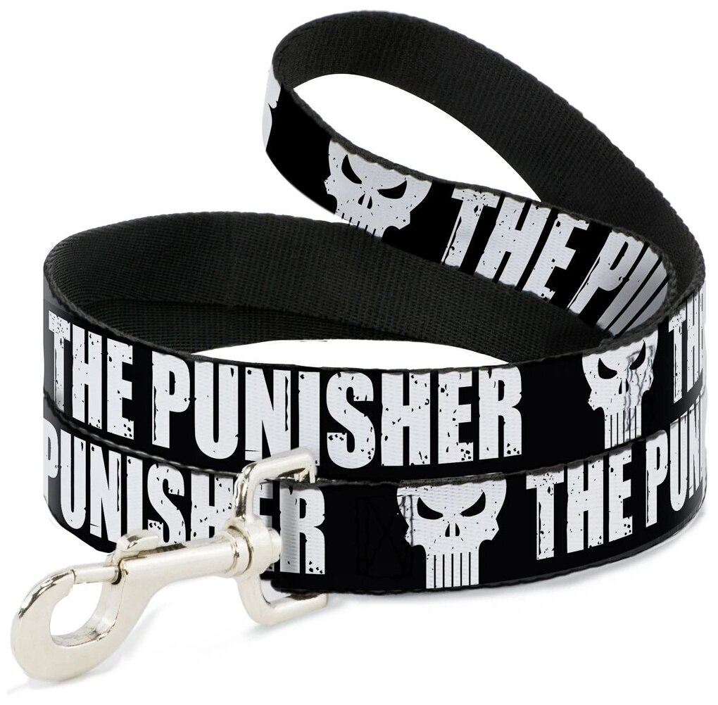 Поводок для собак Buckle-Down The Punisher bold w/logo4