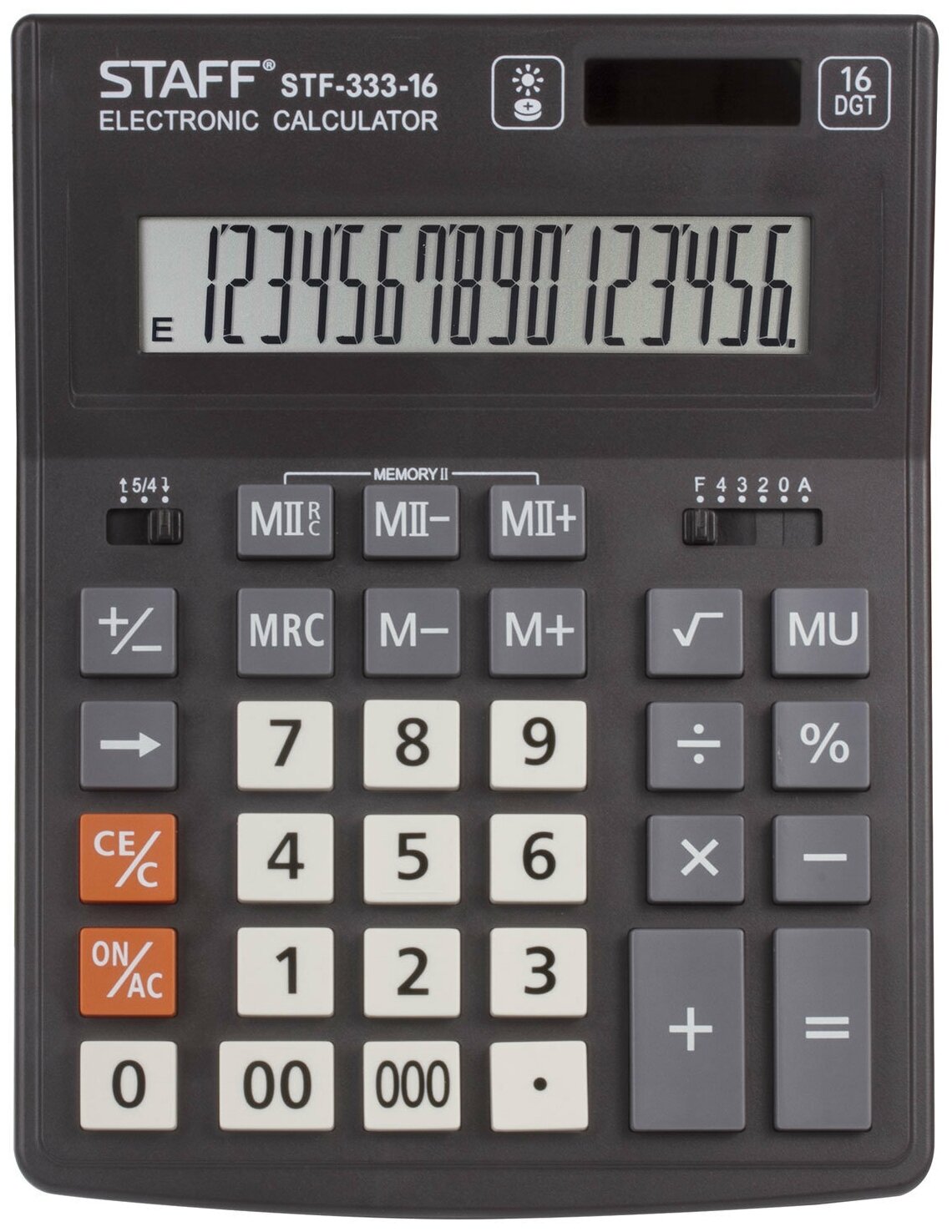 Калькулятор бухгалтерский STAFF PLUS STF-333-16