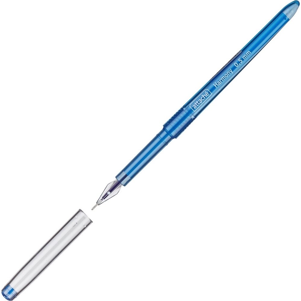 Ручка гелевая Attache Harmony, цвет чернил-синий