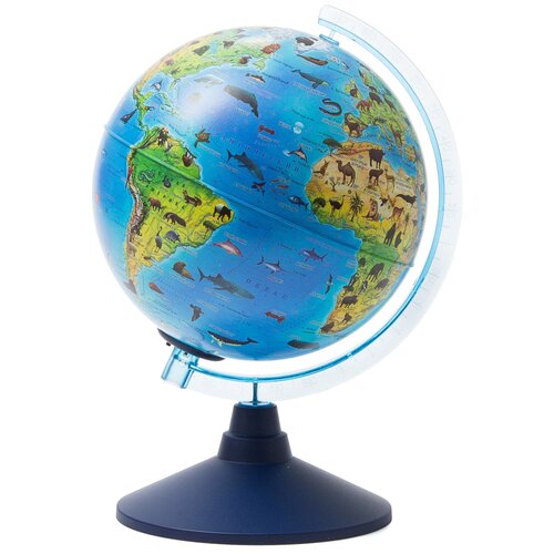 Глобус Globen Детский Классик Евро 210 мм (Ве012100249), синий