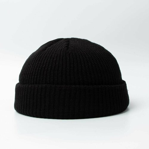 Шапка докер , размер универсальный, черный шапка докер размер 60 черный