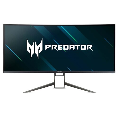 34 Монитор Acer Predator X34GS, 3440x1440, 180 Гц, IPS, черный монитор 34 benq pd3420q ips 3440x1440 21 9 400кд м2 5мс 178° 178° freesync hdmi displayport usb type c usb hub черный 9h ljhlb qpe