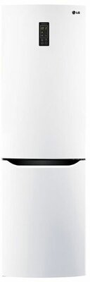 Холодильник 190 см LG GA-B419SQGL (223/79л, A+, 277 кВтч/год,9.3 кг/сутки,60x65x190см, NoFrost) белый