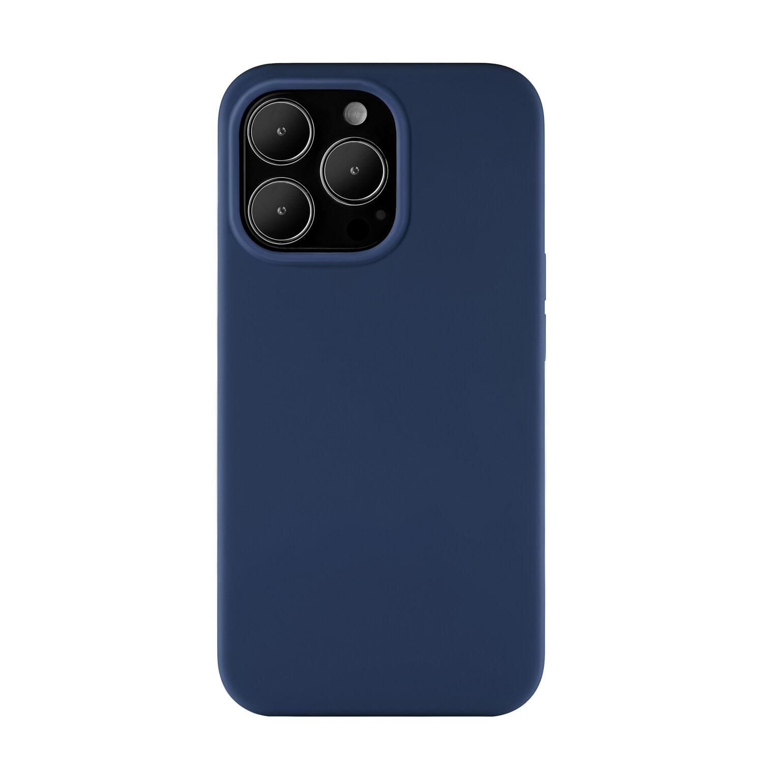 Чехол uBear Touch Case (Liquid silicone) для iPhone 13 Pro, синий