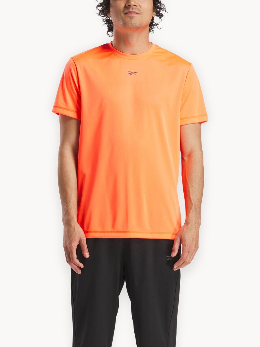 Футболка Reebok ID TRAIN SS TECH, размер S INT, оранжевый
