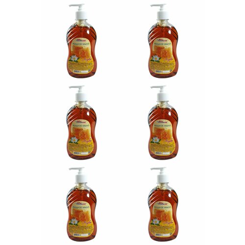 Чистоделофф Жидкое мыло Мед, 500 мл, 6 шт.