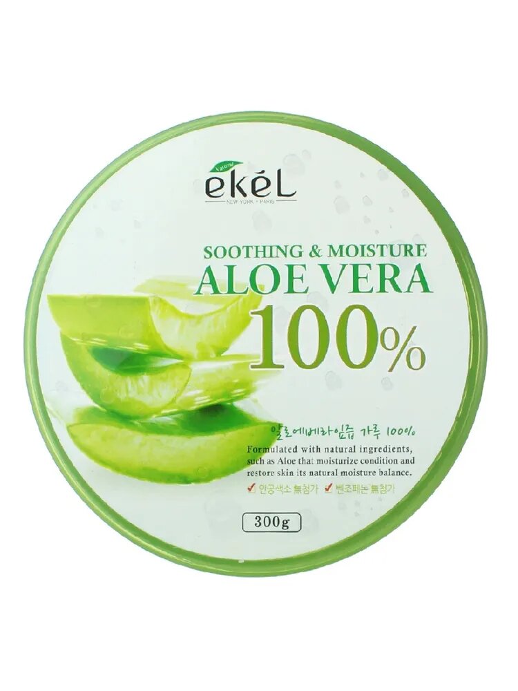 Ekel Гель успокаивающий с алоэ - Soothing gel aloe, 300мл