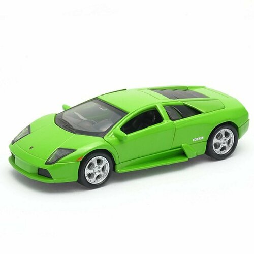 Машинка WELLY LAMBORGHINI 2003 MURCIELAGO Зеленый / модель машины 1:38 с пружинным механизмом машинка welly lamborghini urus серый модель машины 1 38 с пружинным механизмом