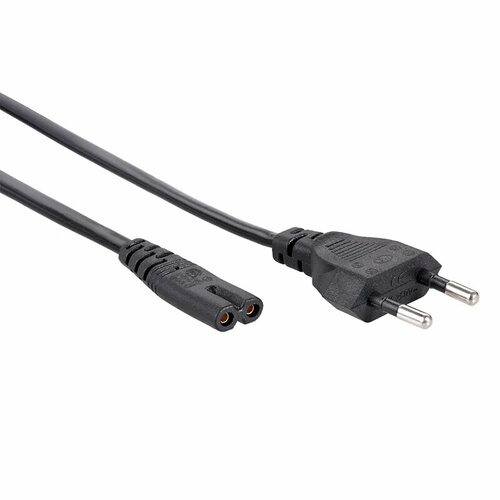 кабель питания сетевой c7 1 5м 2 шт в комплекте Кабель AOpen IEC-320-C7 2-pin 3m ACE023-3M