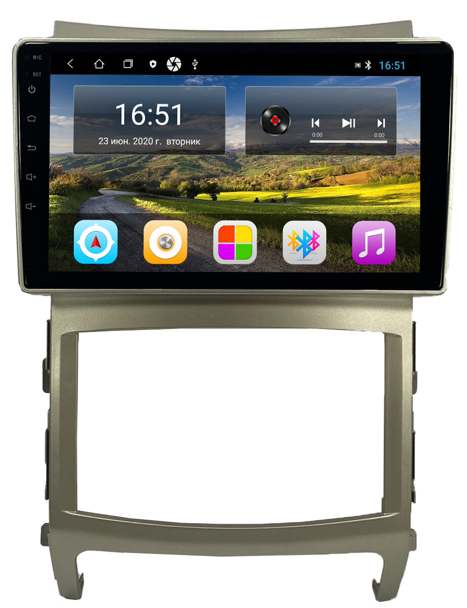 Магнитола Mediabass Hyundai IX-55 Хендай 2008-2013, Android 12, 2/32ГБ, 4-ядерный процессор, QLED экран с разрешением 1280*720, чип-усилитель YD7388, планшет / IX-55 Хендай