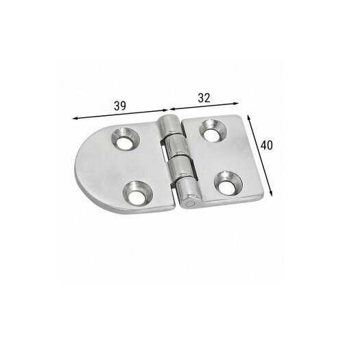 Петля неразъемная 71х40х4,5 мм