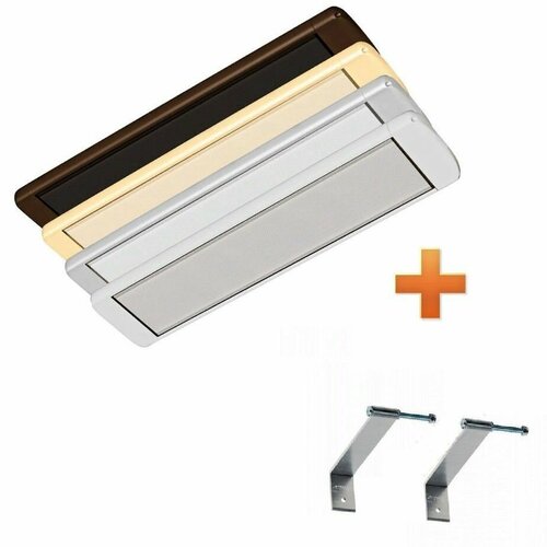 Инфракрасный обогреватель Almac ИК-8 Белый с настенными кронштейнами 6490₽