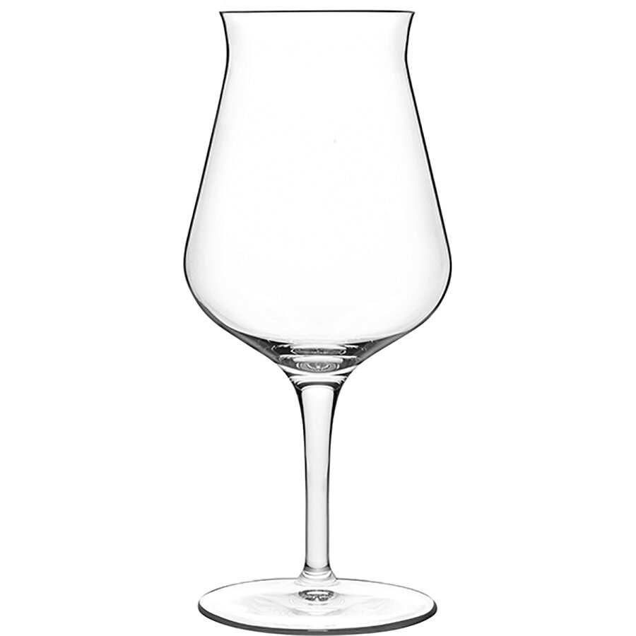 Набор из 2 бокалов для пива "Birrateque", 8,9х8,9х20 см, 420 мл, прозрачный, хрустальное стекло, Bormioli Luigi, A11808BYL02AA02