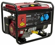 Генератор бензиновый DDE G650 (917-422) 1ф 6,0/6,5 кВт бак 25 л 81 кг дв-ль 14 л. с.