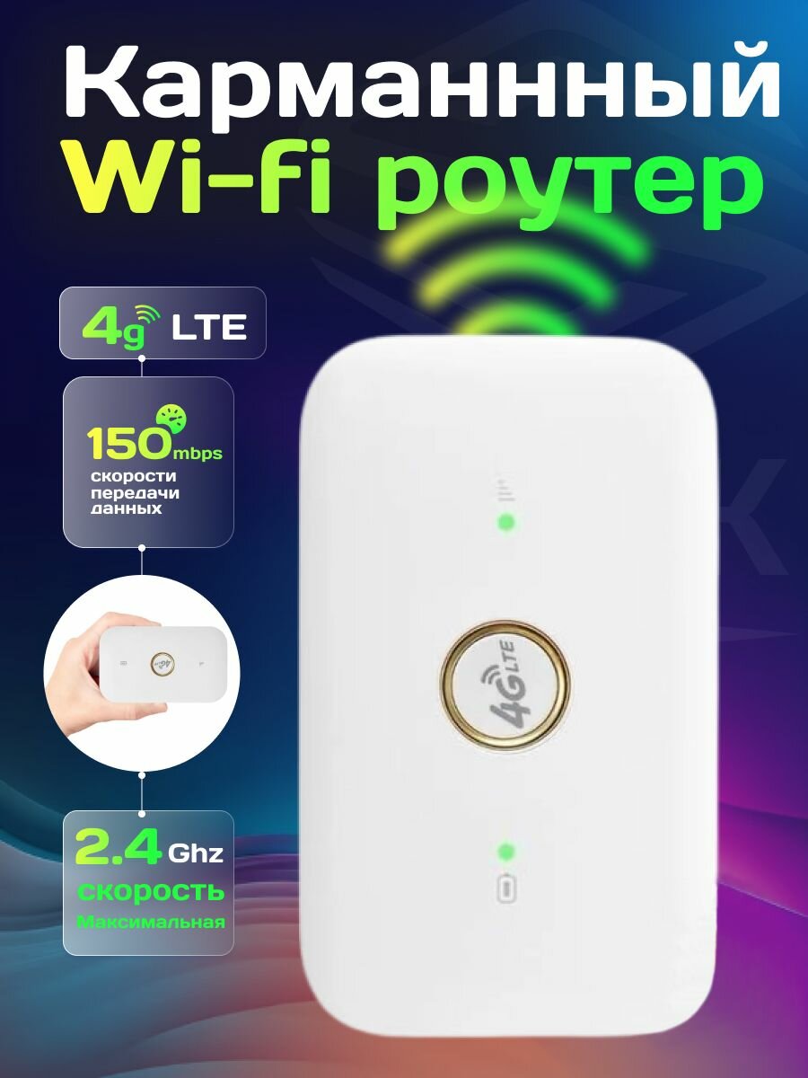 Беспроводной, карманный роутер E80 Wi-Fi роутер 4g