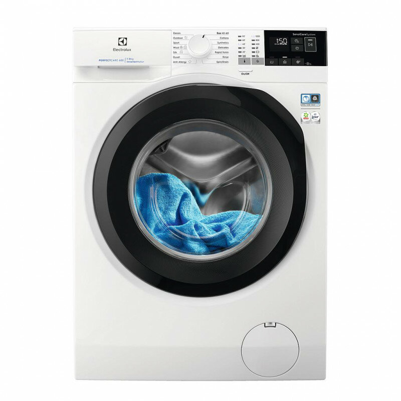 Стиральная машина с фронтальной загрузкой Electrolux EW6FN428BC, 8 кг