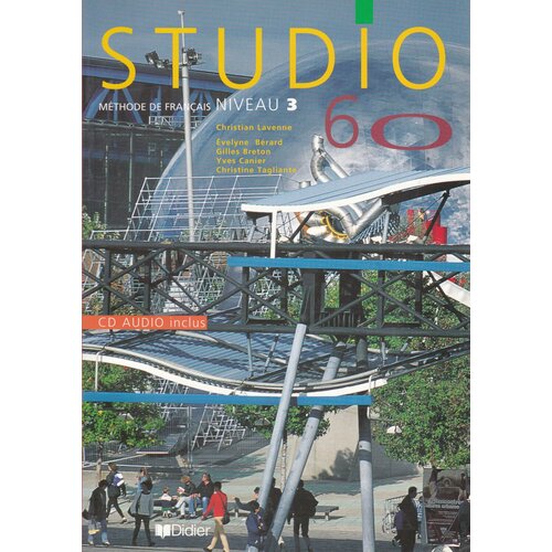 Studio 60 niveau 3 Livre de l'eleve + CD