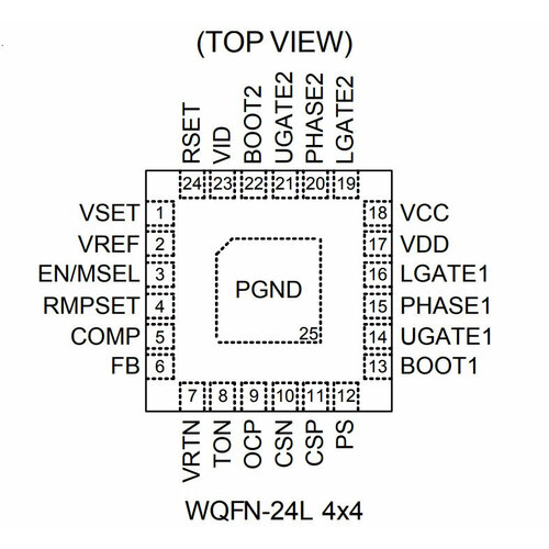 Микросхема RT8809BGQW 08=