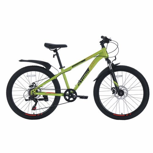 Велосипед Tech Team Storm 24х13 зеленый 2024 24602₽