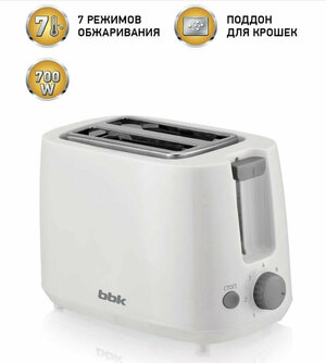 Тостер (BBK TR82 белый)