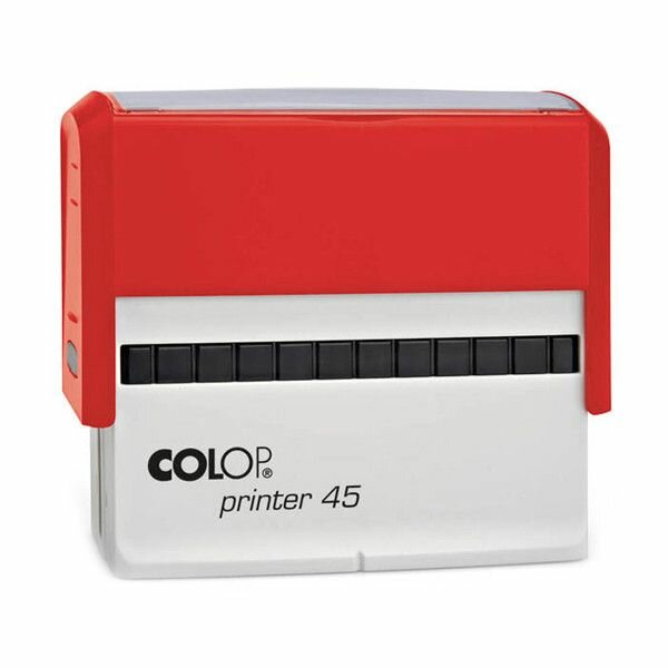 Colop Printer 45 Автоматическая оснастка для штампа (штамп 25 х 82 мм.), Красный