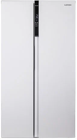 Холодильник LERAN SBS 300 IX NF, двухкамерный, нержавеющая сталь - фото №12