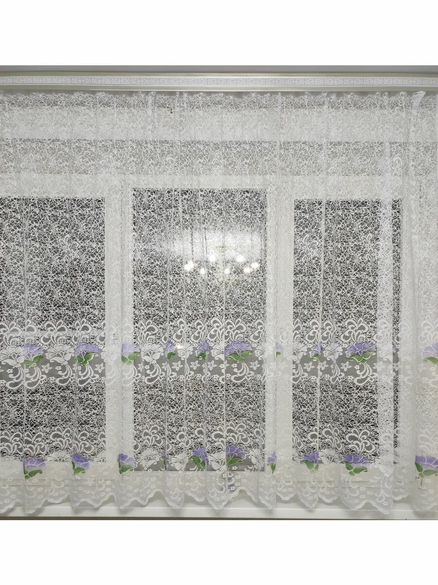 фото Тюль короткое