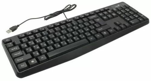 Клавиатура Genius 31310016402 проводная узкая, USB, 104 клавиши, защита от проливаний, регулировка наклона, черный - фото №16