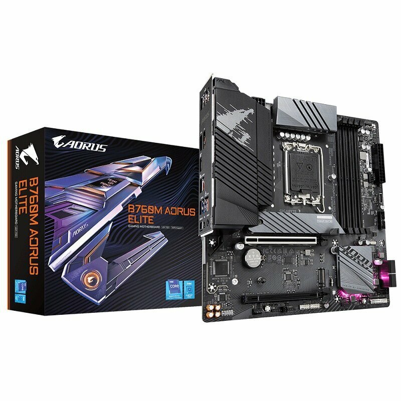 Материнская плата Gigabyte B760M AORUS elite AX DDR5