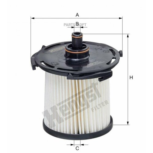 HENGST FILTER E433KPD257 Фиьтр топивный