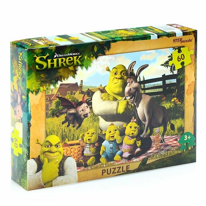 Пазлы 60 "Shrek" (DreamWorks, Мульти) 81186