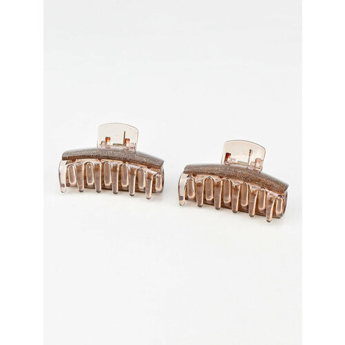 Маленькие крабы заколки блестящие для девочек набор 2 штуки, блестящие мини заколочки украшения для волос