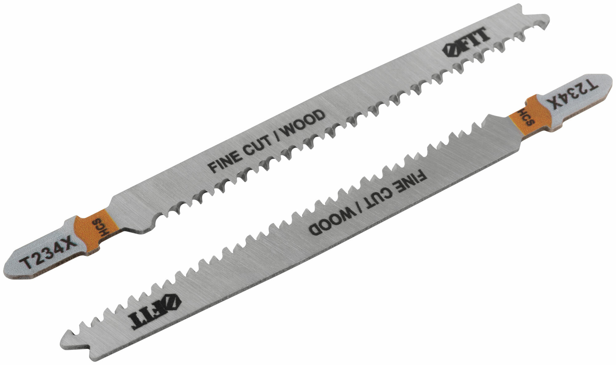Полотна по дереву, HCS, шлифованные под свободным углом зубья, 116/91 мм, переменный шаг (T234X), 2 шт.