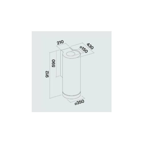 Вытяжка FALMEC POLAR LIGHT PARETE IX 800 ECP CPON90 E2P1ZZZI491F 15012000₽