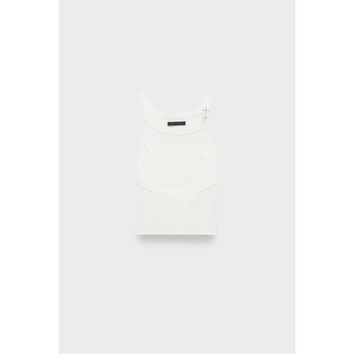 Топ Heliot Emil plicate tank top, размер 44, белый