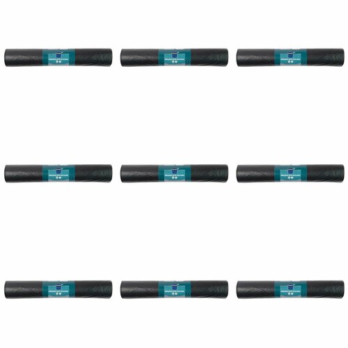 METRO Professional Мешки для мусора без тесемок, 25мкм, 70х110см, 120л, 20 шт, 9 рулонов