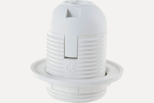 Изображение товара UNIVersal Люстровый патрон Е27 термопластик М10 4А 250В - держатель лампы для светильников