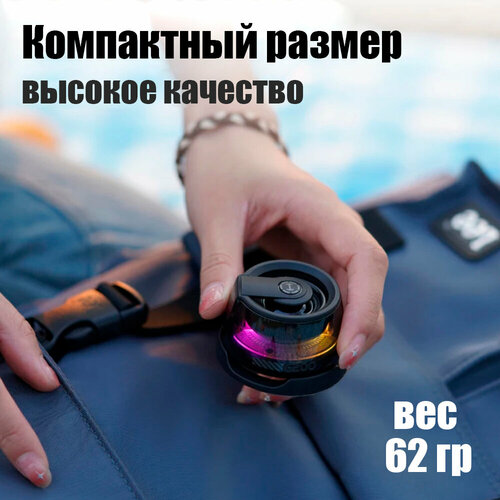 Беспроводная портативная водонепроницаемая мини Bluetooth-колонка с подсветкой 1300₽