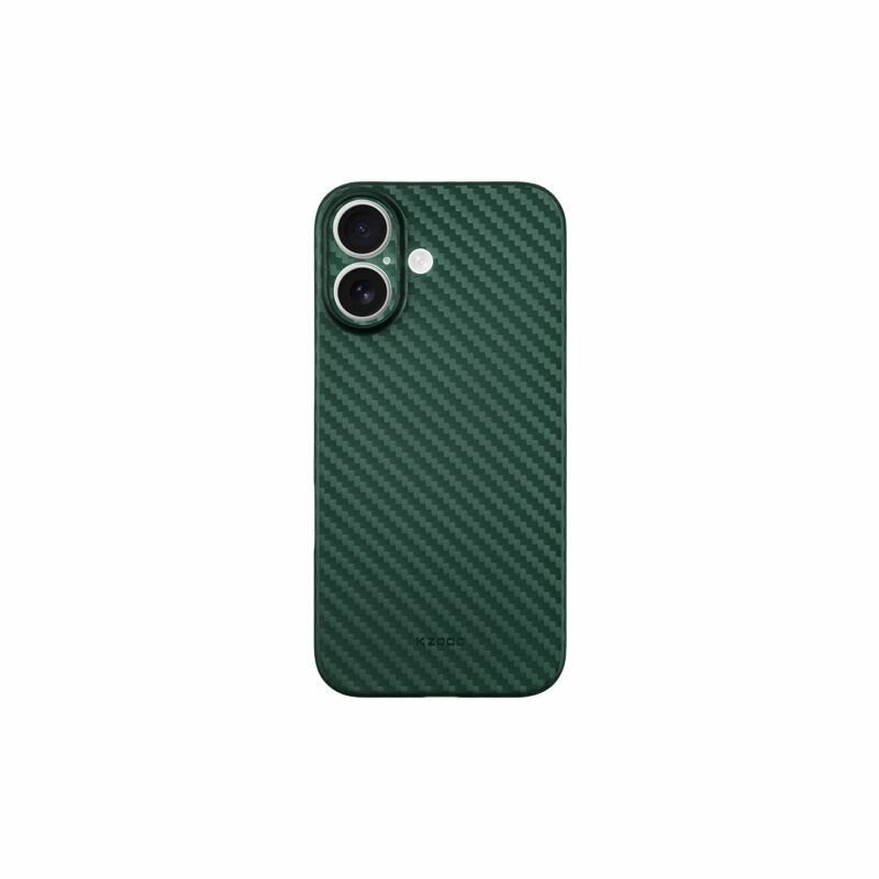 Чехол Air Carbon для iPhone 16, зеленый