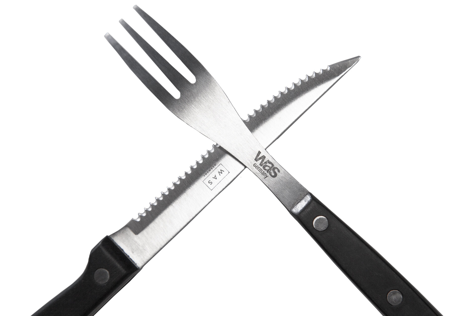 Набор WAS для стейка (нож, вилка)