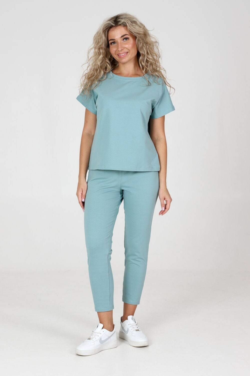 Комплект одежды MODALINA, размер 56, голубой,