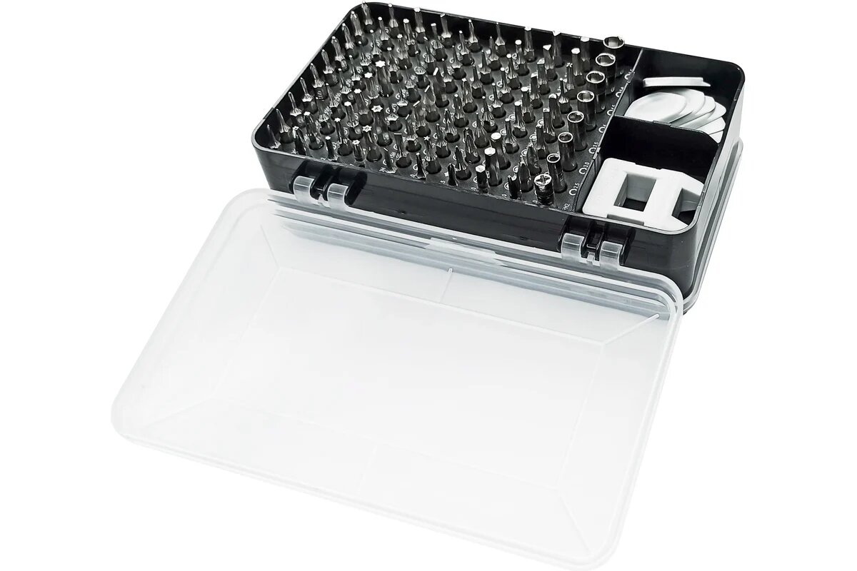 Набор прецизионных отверток vertextools 115 предметов 0033-115 — фото 1