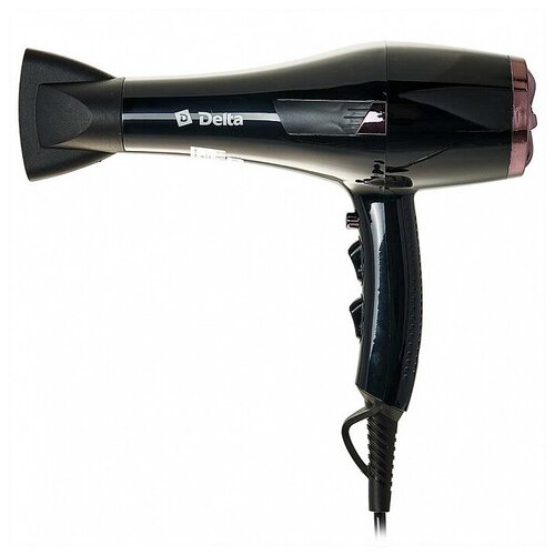 ФЕН для волос 2000ВТ 2 РЕЖ мощн 3 РЕЖ темп диффузор функц ХОЛ возд черн DELTA 246500₽