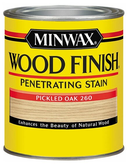 Minwax Wood Finish Морилка для дерева (260 маринованный дуб, 0,946 л)