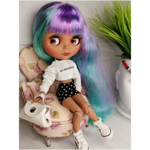 Кукла Блайз (Blythe) Паола/ шарнирная подставка для куклы блайз blythe toysfabric подставка деревянная из бука