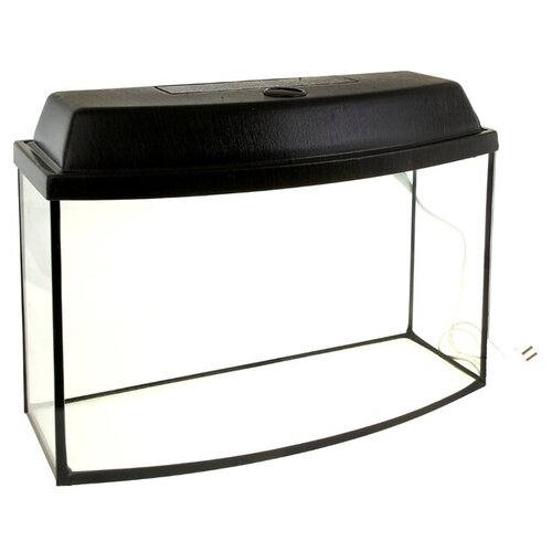 Аквариум телевизор с подсветкой и крышкой 25л, размером 440*185*310мм