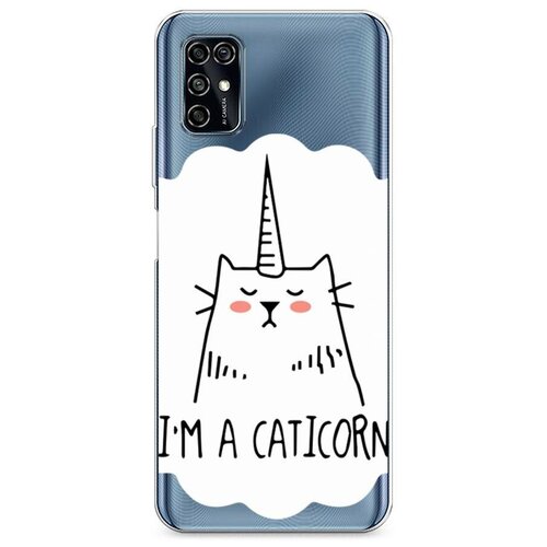 фото Силиконовый чехол "i am a caticorn" на zte zte blade v2020 smart / зте блейд в2020 смарт case place